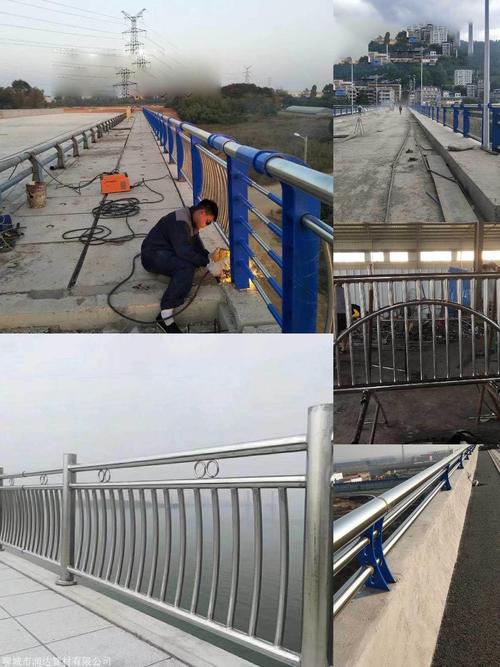  安防 交通安全设备 护栏,护栏网 安庆桥梁不锈钢复合管护栏生产