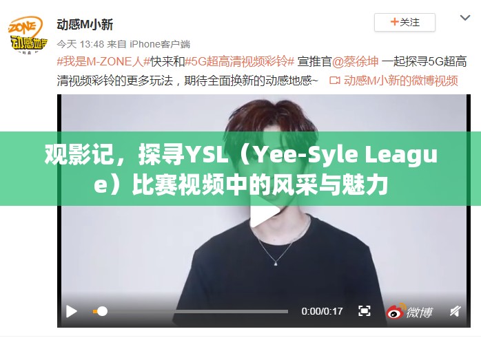 观影记，探寻YSL（Yee-Syle League）比赛视频中的风采与魅力